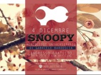 4 dic / SNOOPY / Il mercoledi’ Universitario di Gabriele Bardoscia