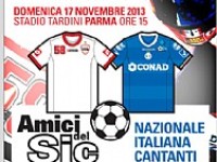Gli “Amici del Sic” contro la Nazionale cantanti per beneficenza