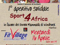 APERITIVO SOLIDALE #SPORT4AFRICA @ FIT VILLAGE