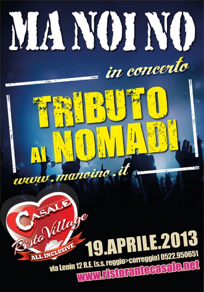 nomadi cover band