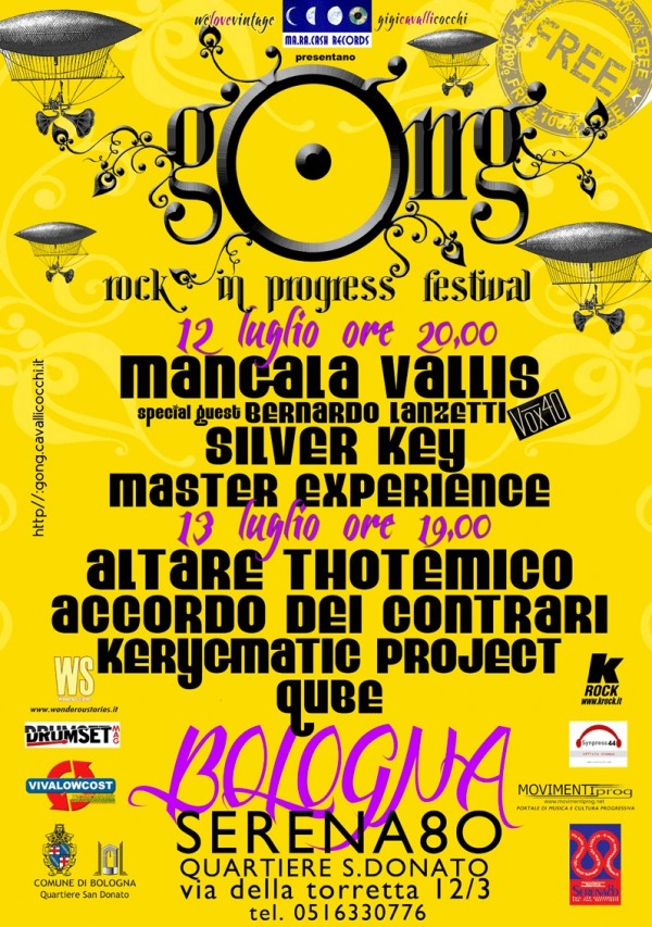 gong rock progress