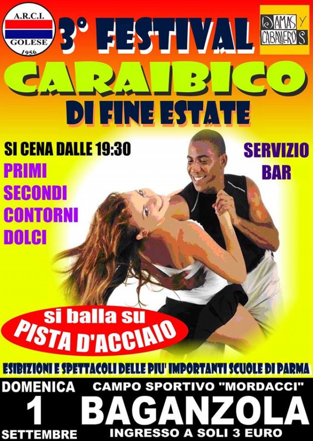 A BAGANZOLA, 3° FESTIVAL CARAIBICO
