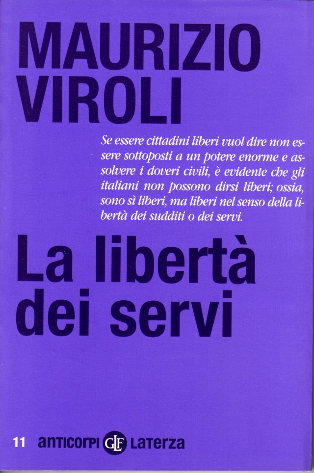 Maurizio-Viroli.-La-libertà-dei-servi
