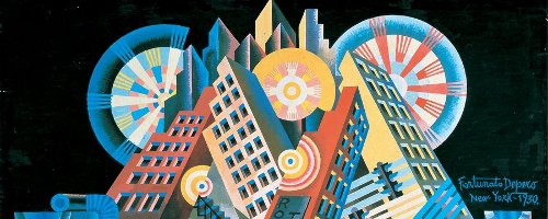 In mostra alla Pedrera, il futurismo di Fortunato Depero