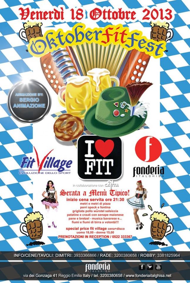 OKTOBERFITFEST @ ITALGHISA