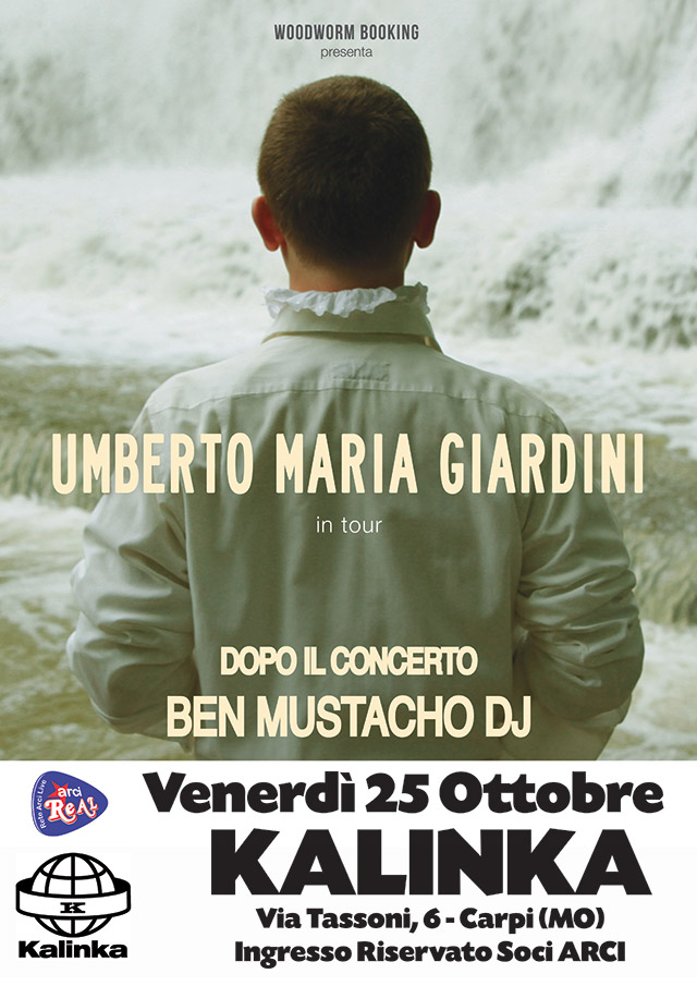 UMBERTO MARIA GIARDINI in concerto-Ben Mustacho Dj al Kalinka