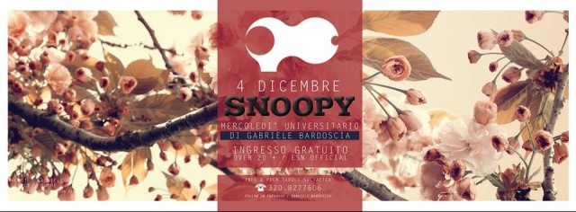 4 dic SNOOPY