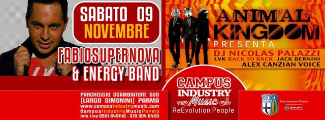 Campus Industry - FABIO SUPERNOVA LIVE - ANIMAL KINGDOM DJ SHOW