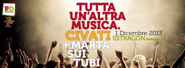 Tutta un'altra musica - Civati Marta sui Tubi a Bologna