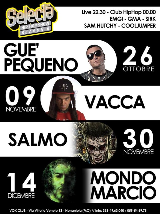 Vox Hip Hop: SELECTA CLUB PARTY Double Deejay vs SirK VACCA Live