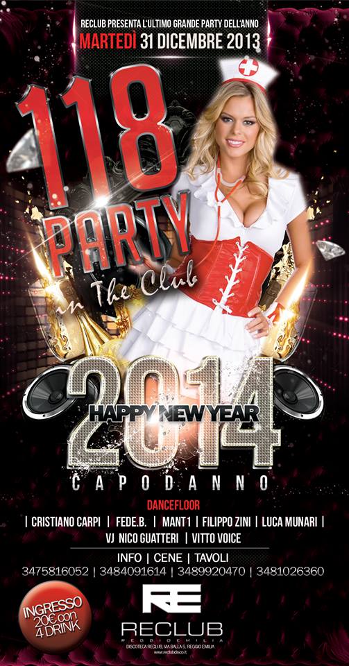 118 PARTY in the club - CAPODANNO - RECLUB