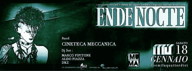ENDENOCTE - Dark New Wave Night @ MU 1