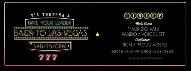 HATE YOUR LEADER pres BACK TO LAS VEGAS! 1