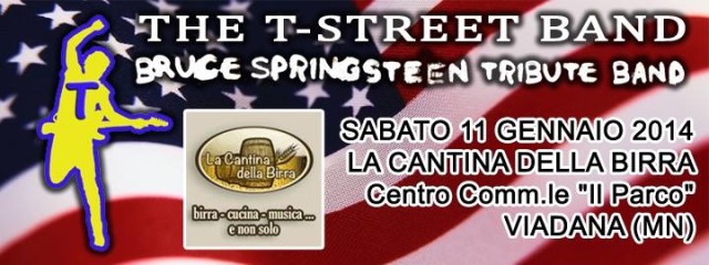 THE T-STREET BAND, LA CANTINA DELLA BIRRA ,VIADANA,MANTOVA, LIVE,