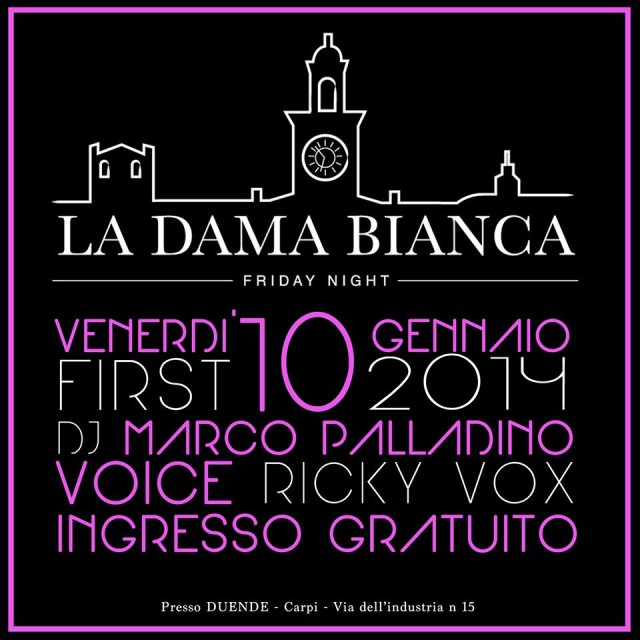la dama binaca, disco, club, carpi, modena, reggio emilia,