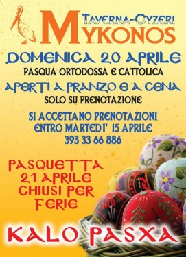 Pasqua in TAVERNA 1