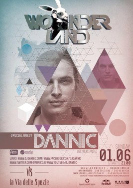 WONDERLAND PARTY - DJ DANNIC - REGGIO EMILIA 1
