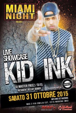 KID INK LIVE @Modena 1