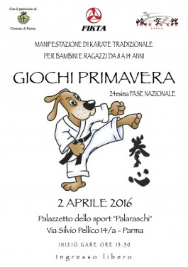 LOCANDINA GIOCHI PRIMAVERA 2016