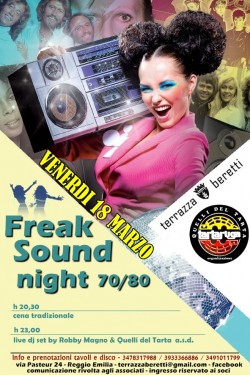 "Freak Sound night 70/80" 1