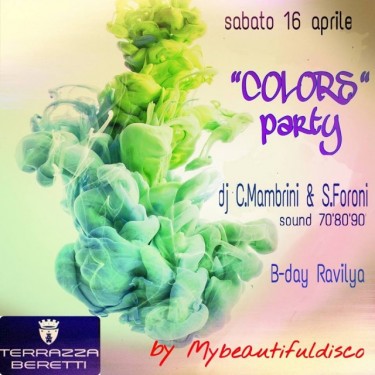 "COLORS " party dance 70'80' 90' 1