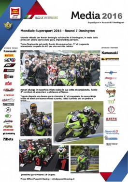 Newsletter Kawasaki Puccetti Racing - Donington Round 7 1