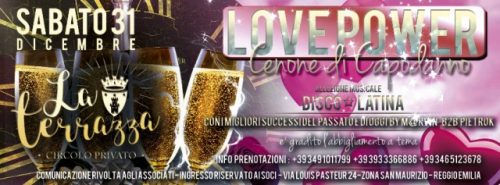 31 dicembre 2016 "LOVE POWER" 1