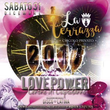 "LOVE POWER"  aspettando  CAPODANNO 2017 1