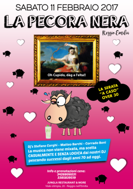 Sab 11 feb LA PECORA NERA