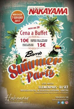 SUMMER PARTY 2017 Palestra Nakayama 1