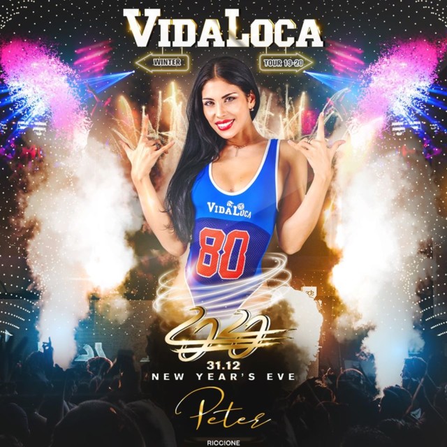 Capodanno Peter Pan Riccione VIDA LOCA 1